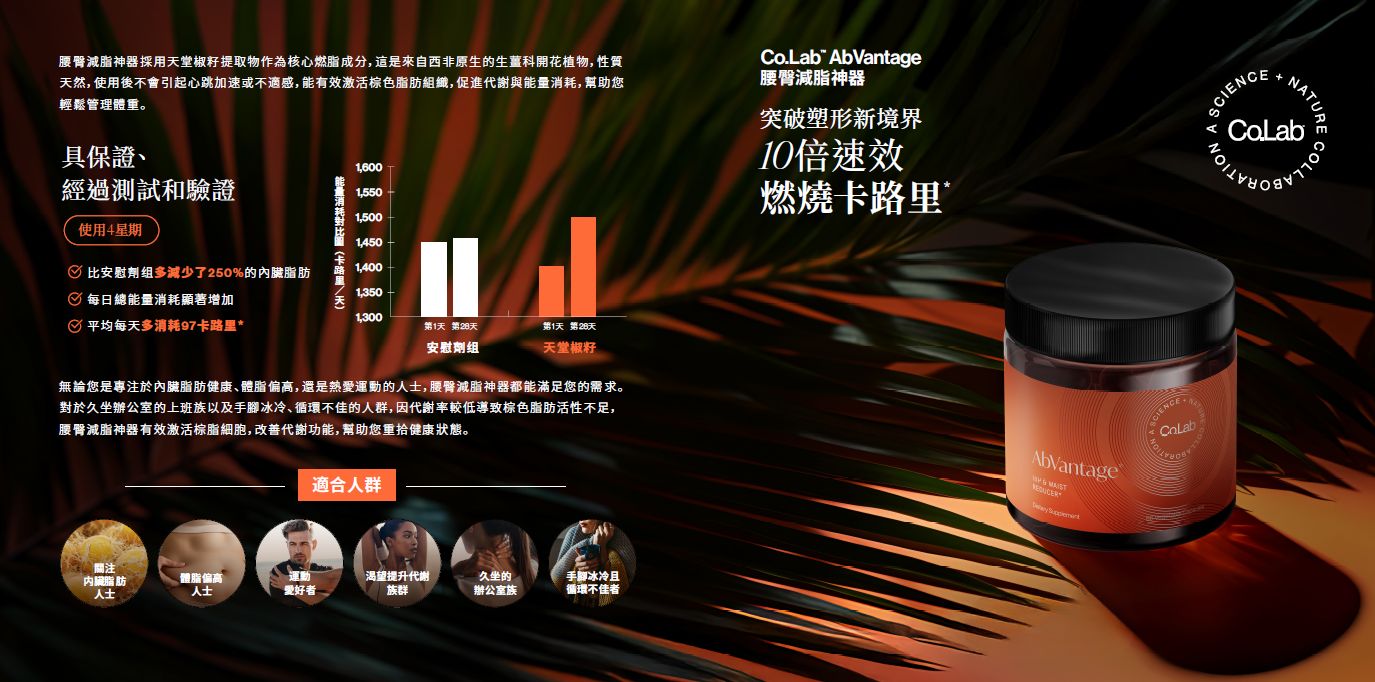 Co.Lab AbVantage 輕脂纖