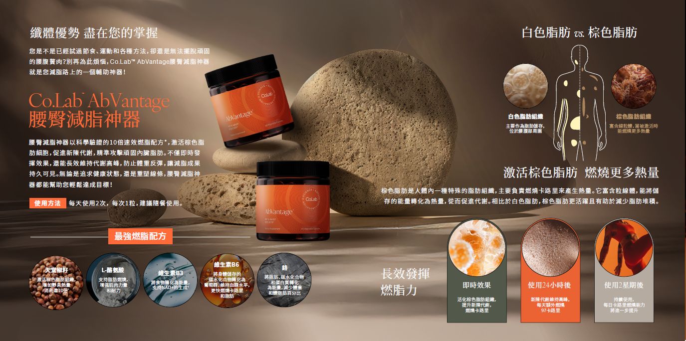 Co.Lab AbVantage 輕脂纖